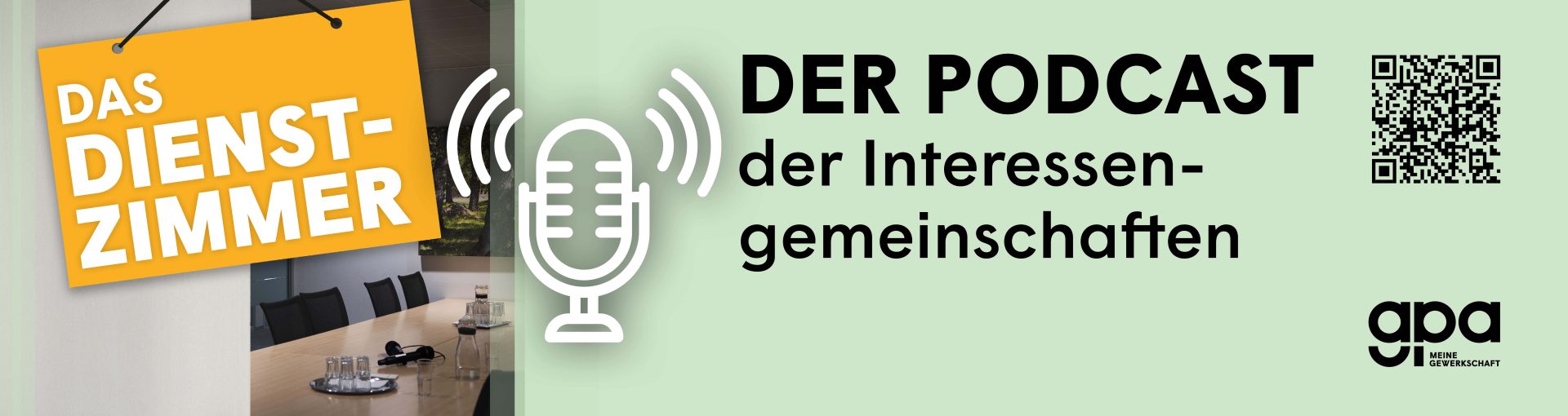 Podcast Banner - Das Dienstzimmer